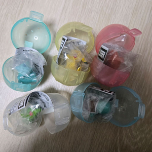 포켓몬 잠꾸러기 잠자는 가챠 5종 전종 세트 포켓몬스터 피규어