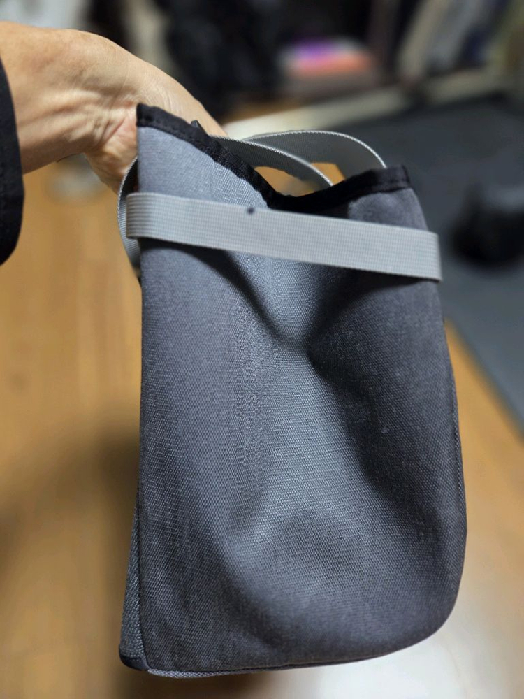 브롬톤 버로우 바스켓백 L 라지 그레이 23리터--3