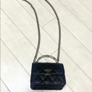 샤넬 코코로고 탑핸들 크로스백