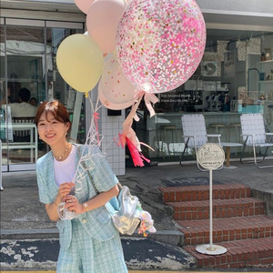 바이씨니 제작 베비체크트위드 소라 자켓프리 팬츠라지