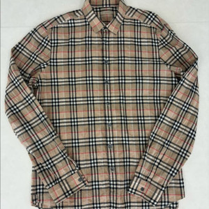 버버리 여름용 노바체크 셔츠 105