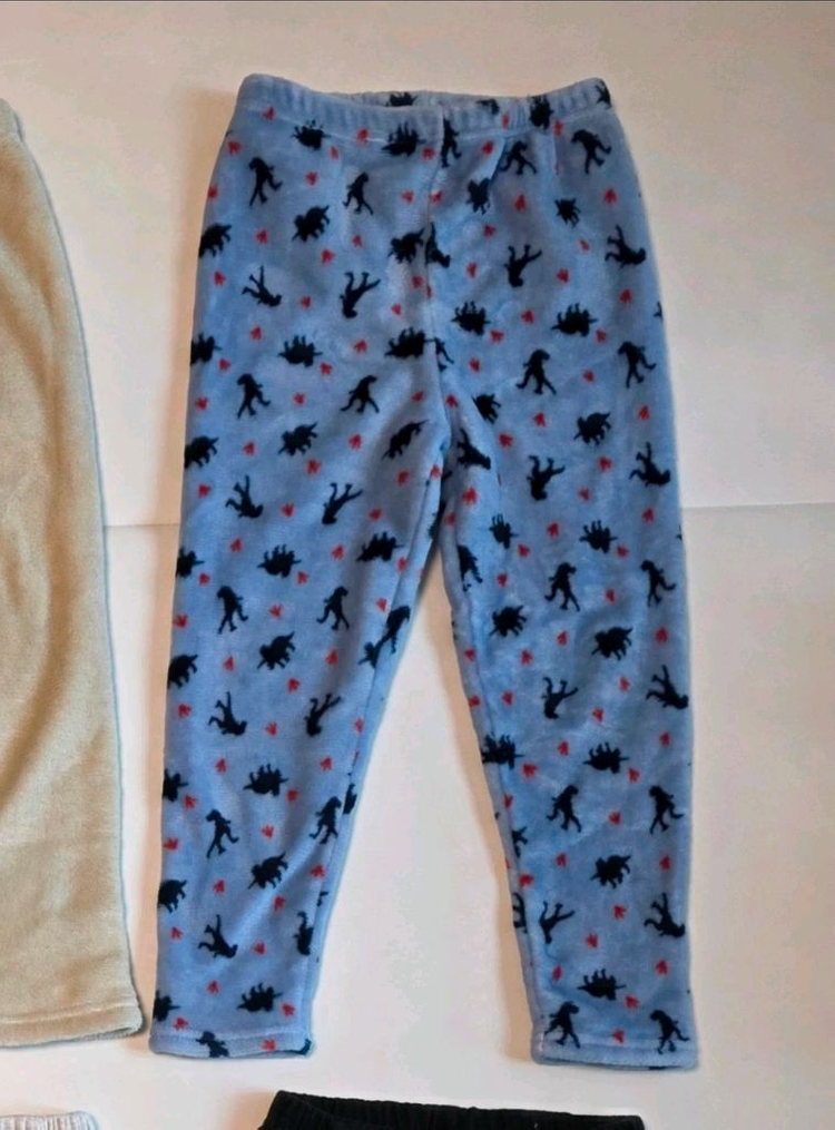 키즈 남아 여아 바지 130 폴햄키즈 약기모, 플리스 와이드, 수면바지--3