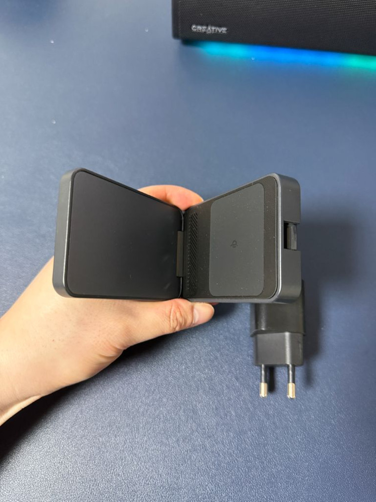 엔커 맥고 3in1 qi2 무선충전기 판매--2