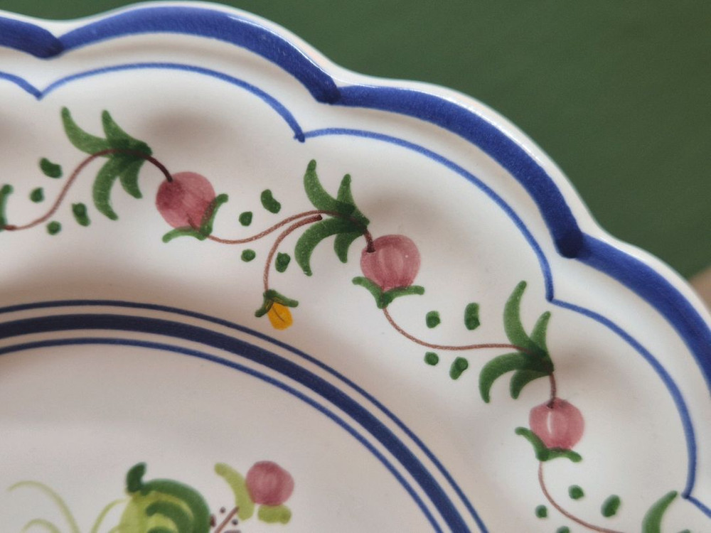 엔틱 이태리 핸드페인티드 장식용 접시.개당가 이미지