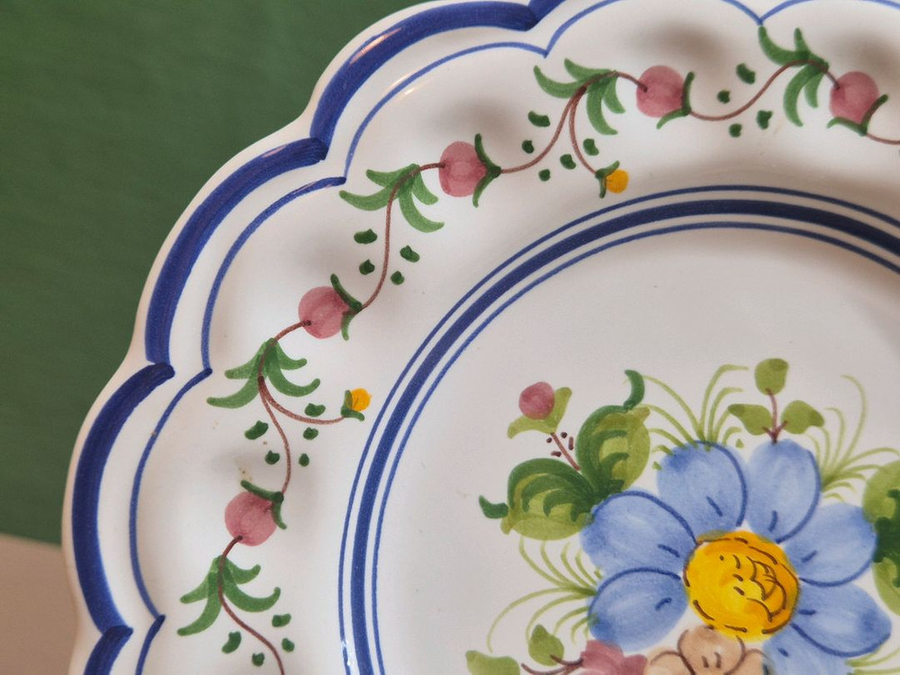 엔틱 이태리 핸드페인티드 장식용 접시.개당가 이미지