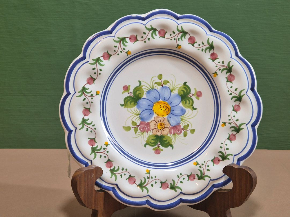 엔틱 이태리 핸드페인티드 장식용 접시.개당가 이미지