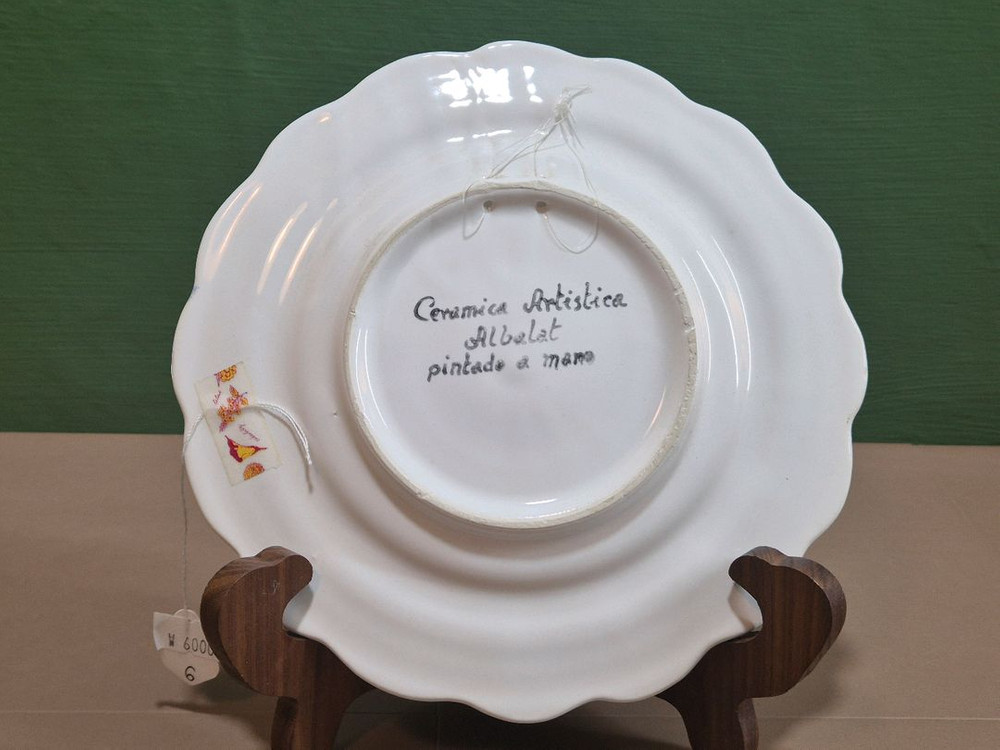 엔틱 이태리 핸드페인티드 장식용 접시.개당가 이미지