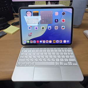 아이패드프로 11인치 m4 512gb wifi 실버 매직키보드 애플펜슬 애케포함