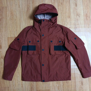 보스 BOSS (정품) 남성 기능성 바람막이 후드 자켓 (갈색) (95~100슬림) (상태 깨끗하고 좋아요)