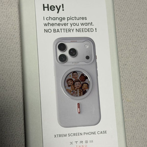 17프로 XTREM 익스트림 맥세이프 스크린 아이폰 케이스 전자잉크 NFC 폰꾸 커스텀 케이스