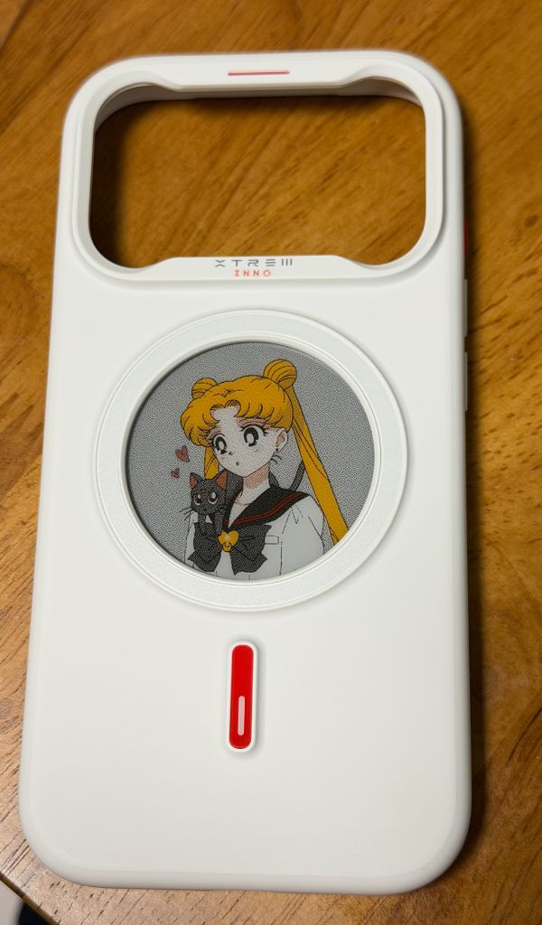 17프로 XTREM 익스트림 맥세이프 스크린 아이폰 케이스 전자잉크 NFC 폰꾸 커스텀 케이스--3