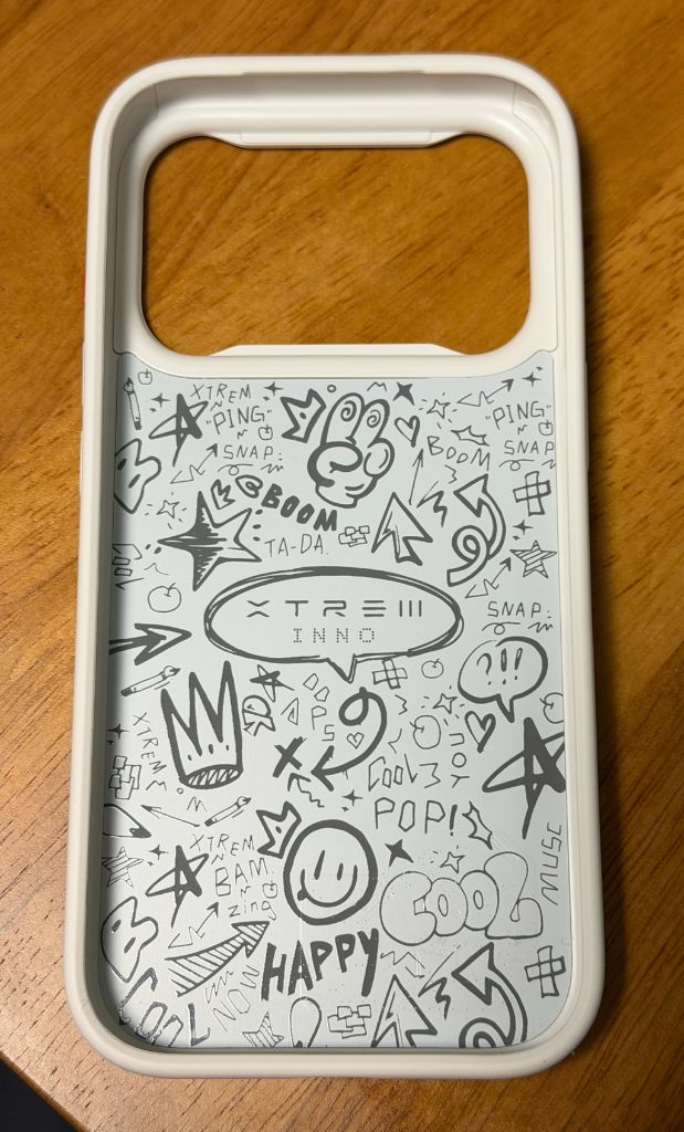 17프로 XTREM 익스트림 맥세이프 스크린 아이폰 케이스 전자잉크 NFC 폰꾸 커스텀 케이스--4