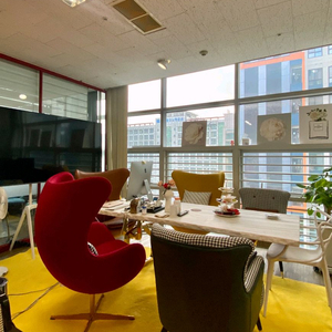 에그체어(레드체어) 1개