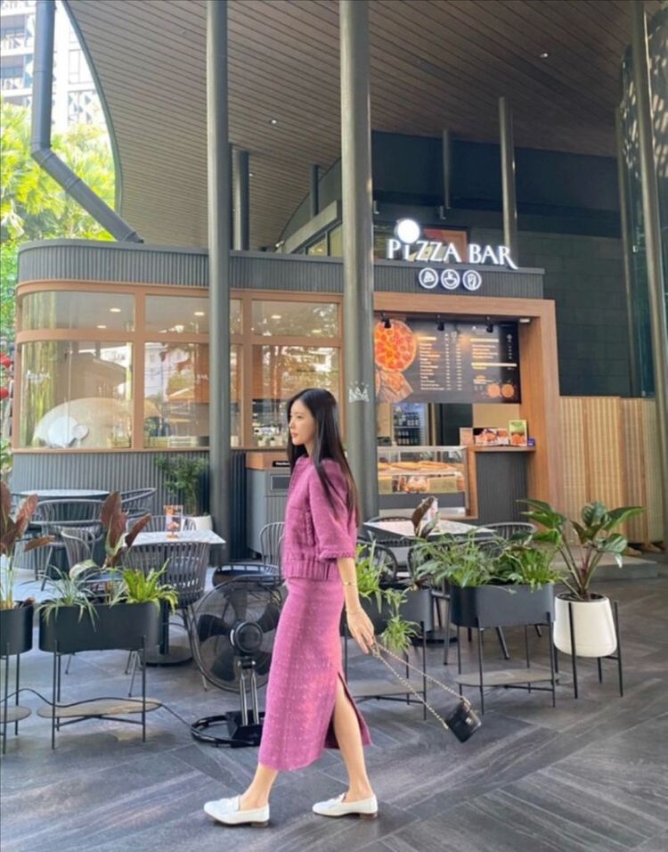 타이밍 서울 timing seoul 트위드 셋업 S (자켓, 스커트 치마) 하객룩 시에--3