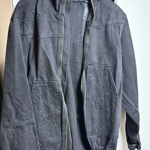 루이비통 데님 후드