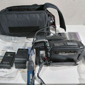 소니 CCD-TR313 Video8 캠코더 풀세트 이미지