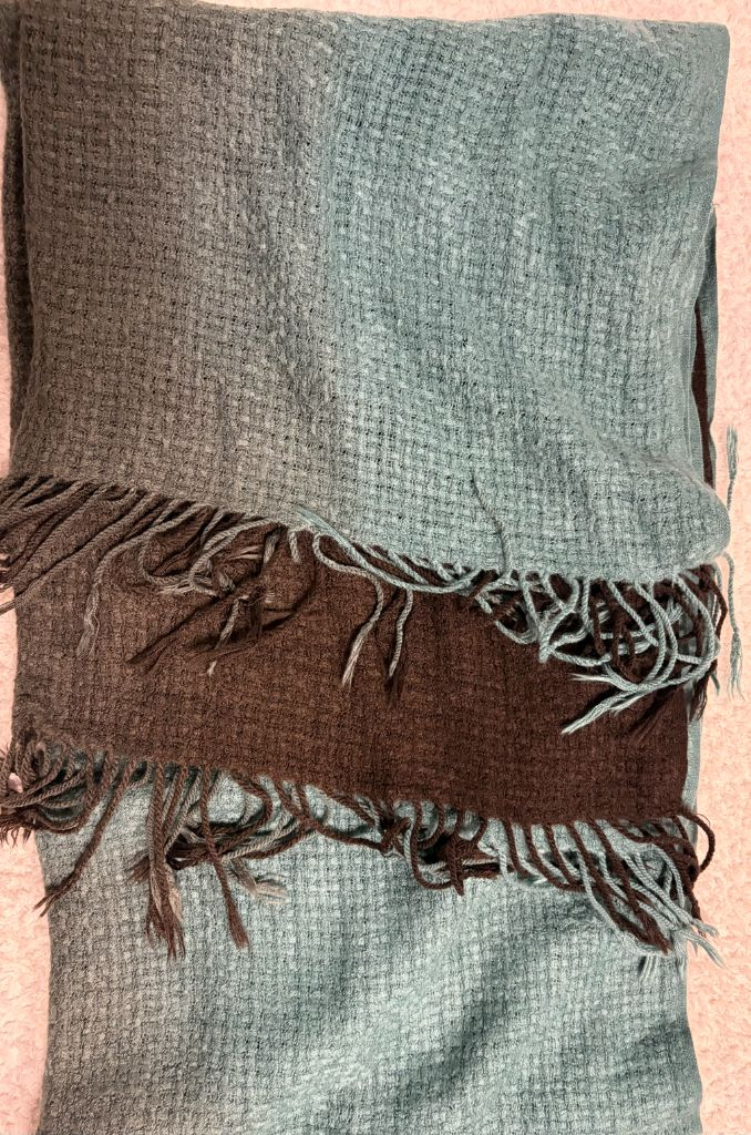 JELUBELL 그라데이션 솔 대형 머플러 목도리(백화점 상품)--4