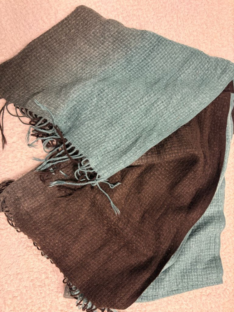 JELUBELL 그라데이션 솔 대형 머플러 목도리(백화점 상품)--5