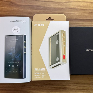 fiio 피오 M21 골드티타늄 Dap 새제품급 판매합니다.