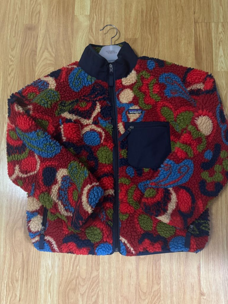 파타고니아 레트로X 플리스 자켓 리버 리버 아마니타 레드 L 사이즈--2