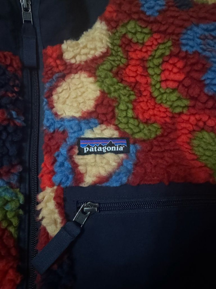 파타고니아 레트로X 플리스 자켓 리버 리버 아마니타 레드 L 사이즈--3