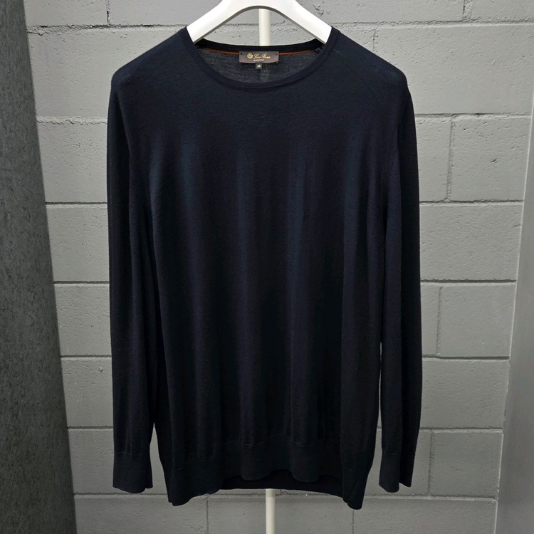 로로피아나 버진 울 니트 58사이즈--1