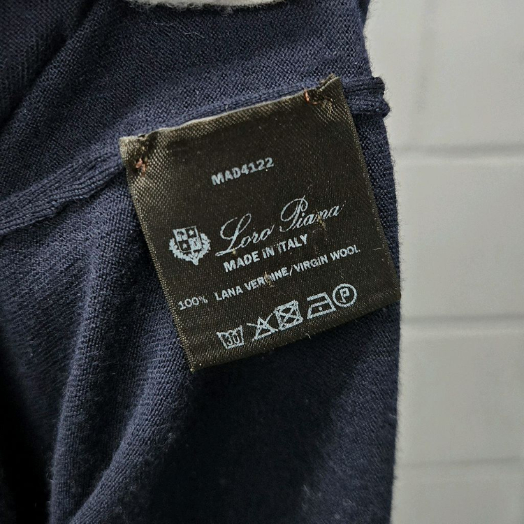 로로피아나 버진 울 니트 58사이즈--3