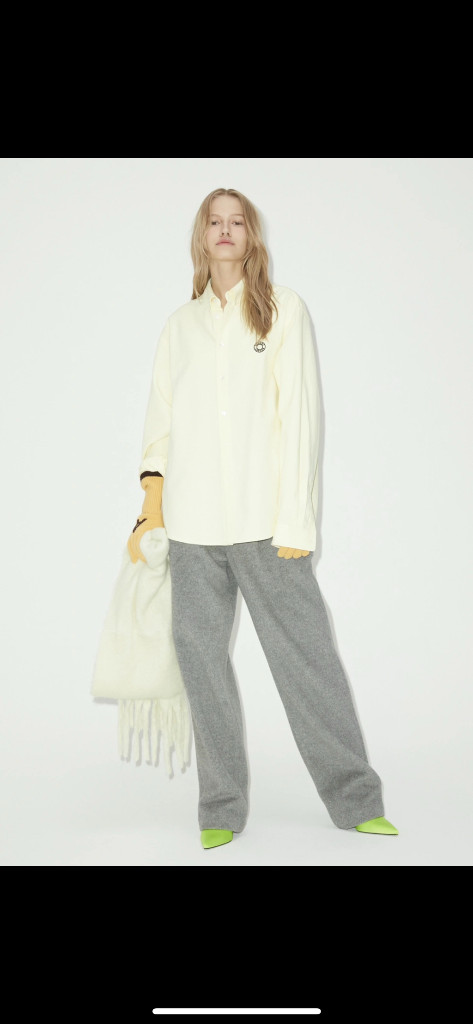 노앙 옥스포드 셔츠 m 3벌 이미지