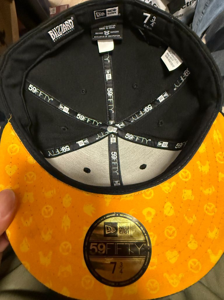 오버워치 사이즈캡(피티드) 뉴에라--1