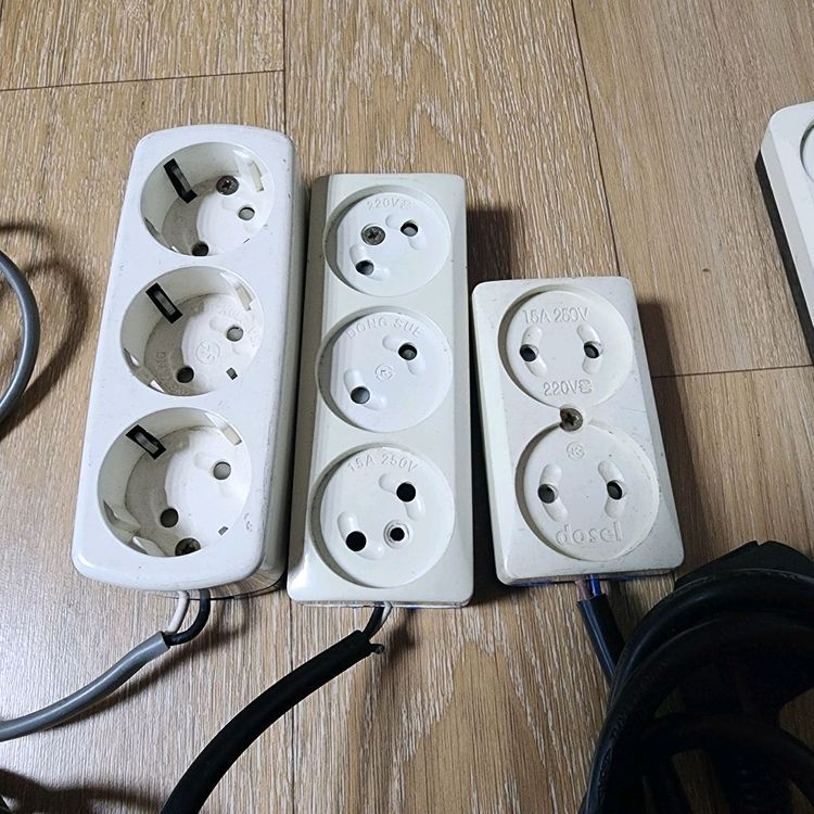 멀티탭 2구 3구 6구--1