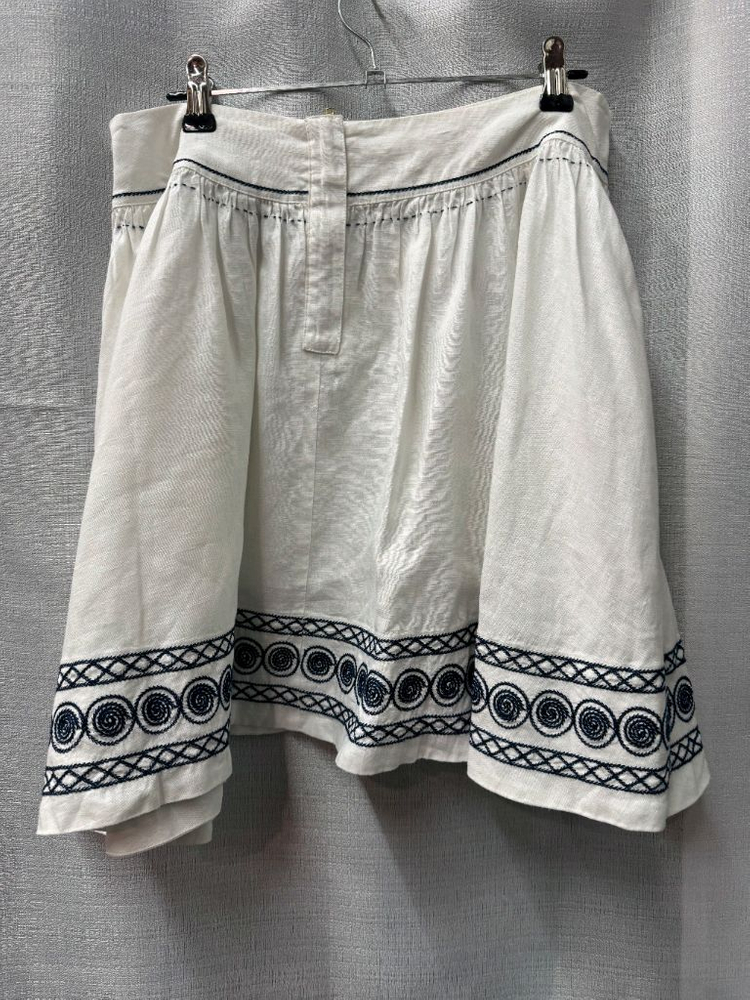 끌로에 린넨100 자수 스커트 (281--1