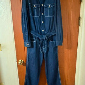 노앙 데님 점프수트 S