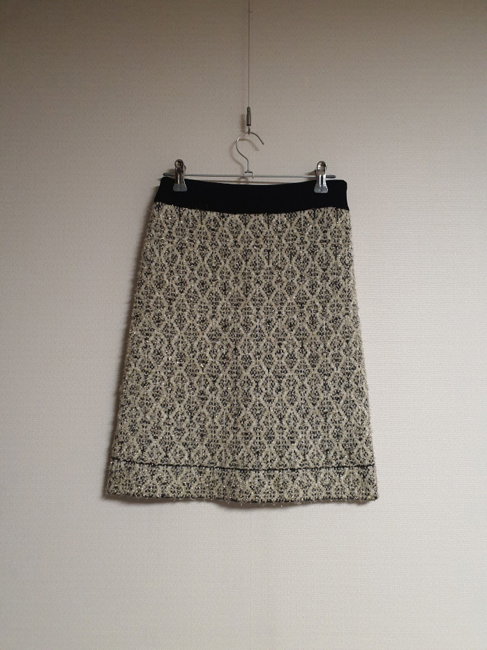 산드로 sandro 글리터 루렉스 스커트 44~ 55 사이즈--3