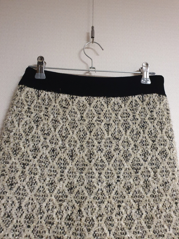 산드로 sandro 글리터 루렉스 스커트 44~ 55 사이즈--5