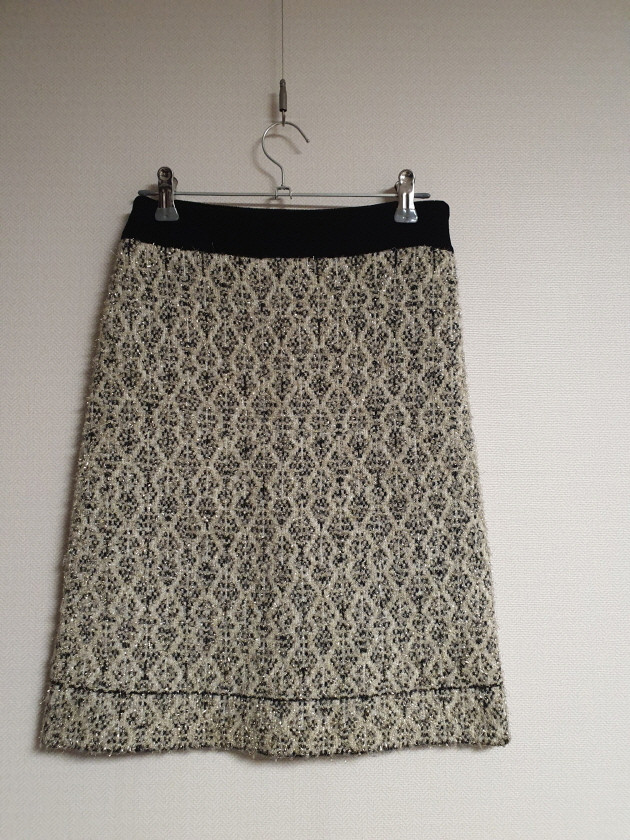 산드로 sandro 글리터 루렉스 스커트 44~ 55 사이즈--4