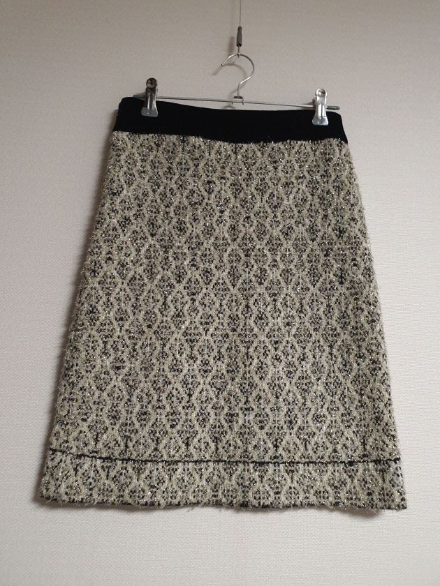 산드로 sandro 글리터 루렉스 스커트 44~ 55 사이즈--7
