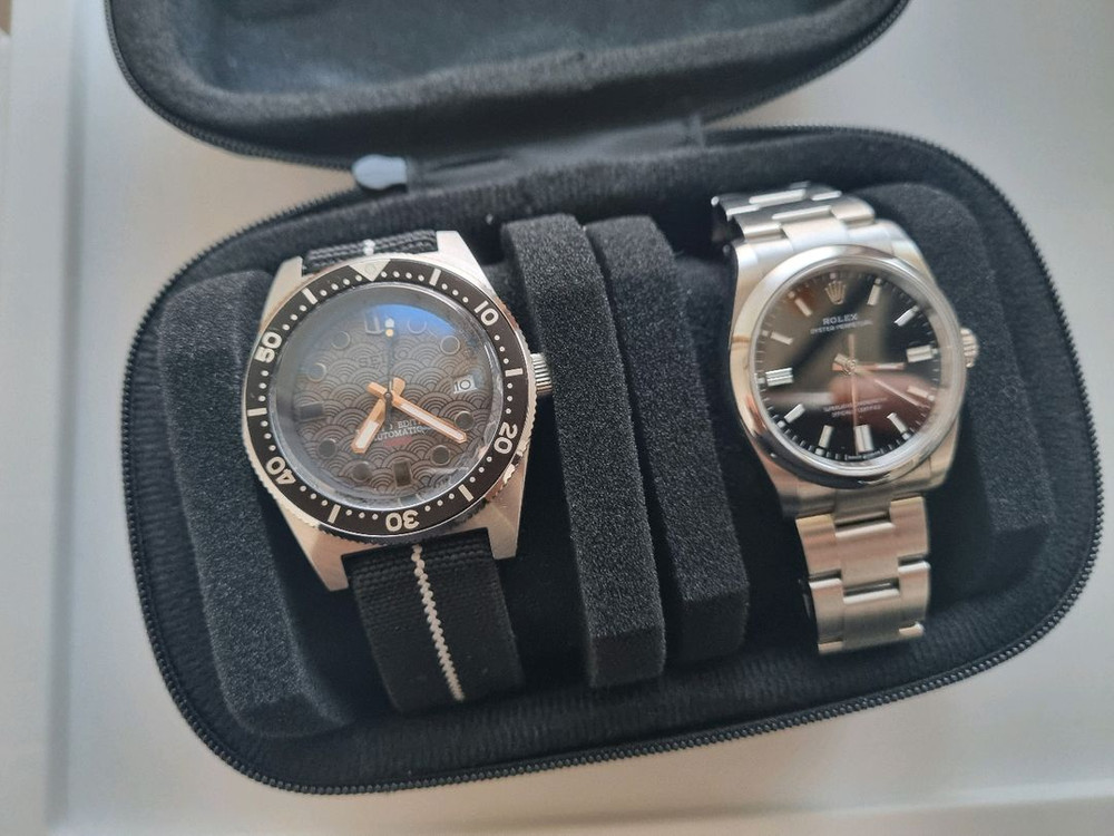 세이코 커스텀 오토매틱 시계 이미지