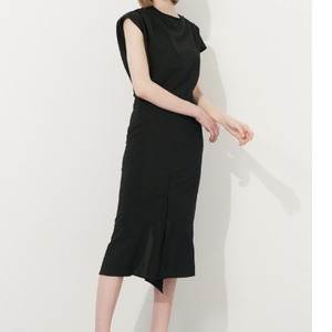 타임 time 시그니처 언밸런스 스커트 44~55 사이즈 이미지