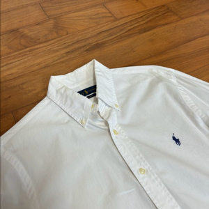[폴로 랄프로렌] 화이트 버튼다운 셔츠
