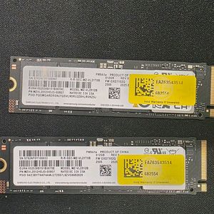 nvme pm9a1 512g 판매합니다 이미지