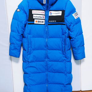 [L] 데상트 아우디 SKI 롱패딩점퍼 블루1494