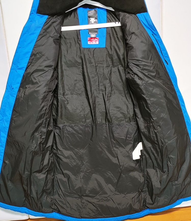 [L] 데상트 아우디 SKI 롱패딩점퍼 블루1494 이미지