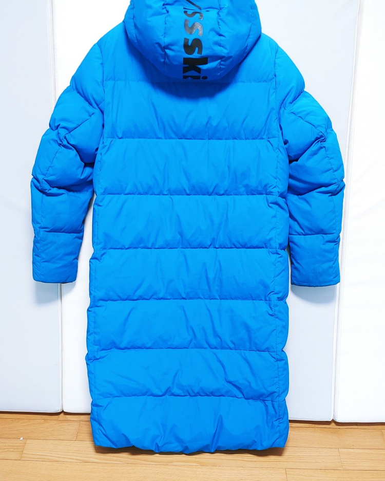 [L] 데상트 아우디 SKI 롱패딩점퍼 블루1494 이미지