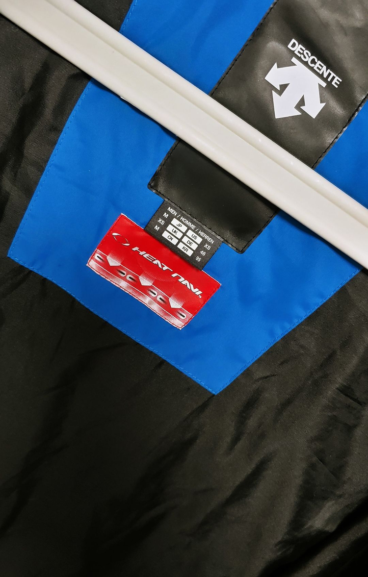 [L] 데상트 아우디 SKI 롱패딩점퍼 블루1494 이미지