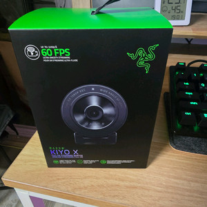 (미개봉)레이저 키요 X 웹캠