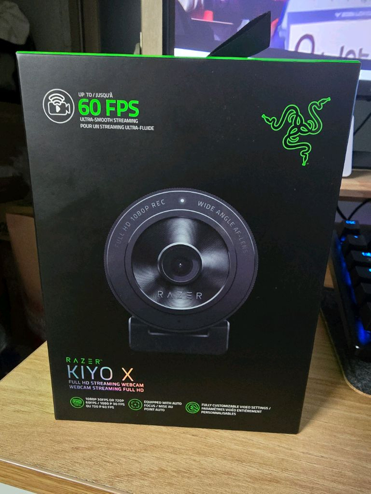 (미개봉)레이저 키요 X 웹캠--1