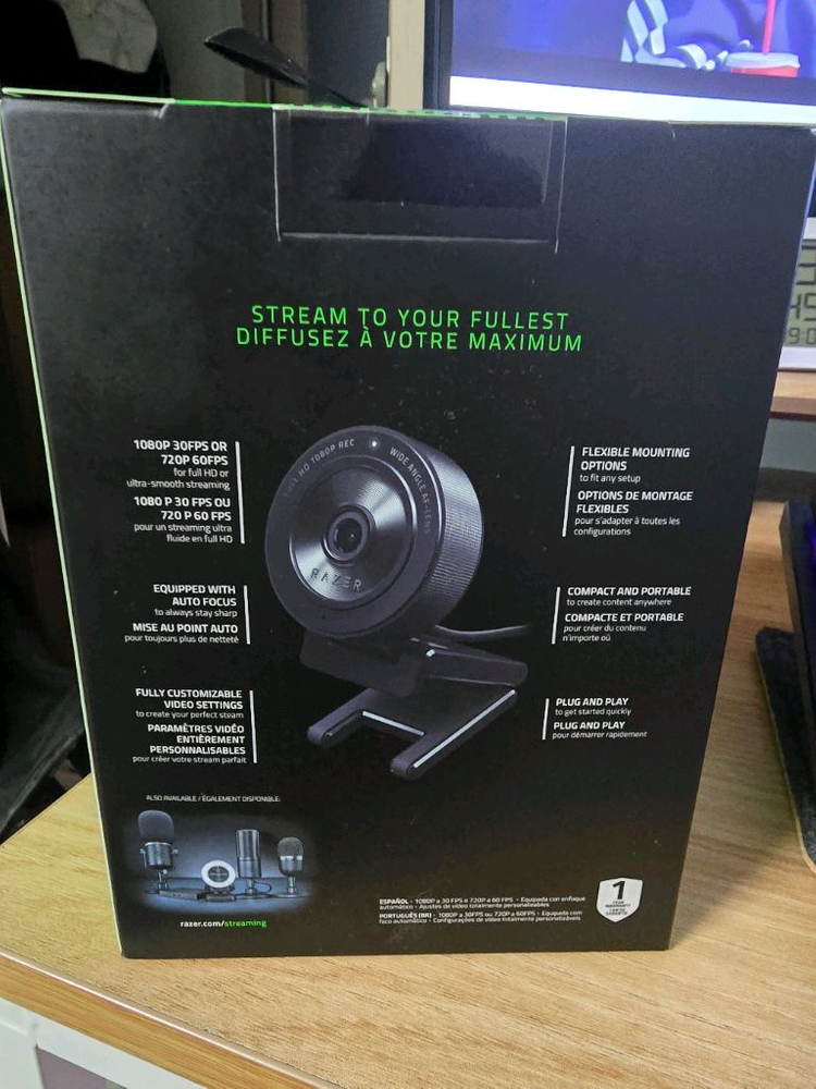 (미개봉)레이저 키요 X 웹캠--2