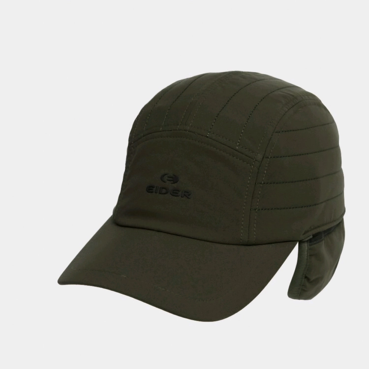 새상품급) 아이더 패딩 퀼팅 5패널 캡 (Khaki) 이미지