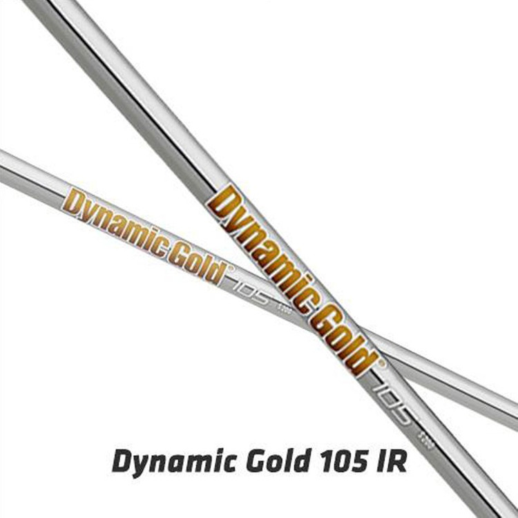 트루템퍼 뉴 다이나믹골드 105 스틸 아이언 샤프트 R300 S200--0