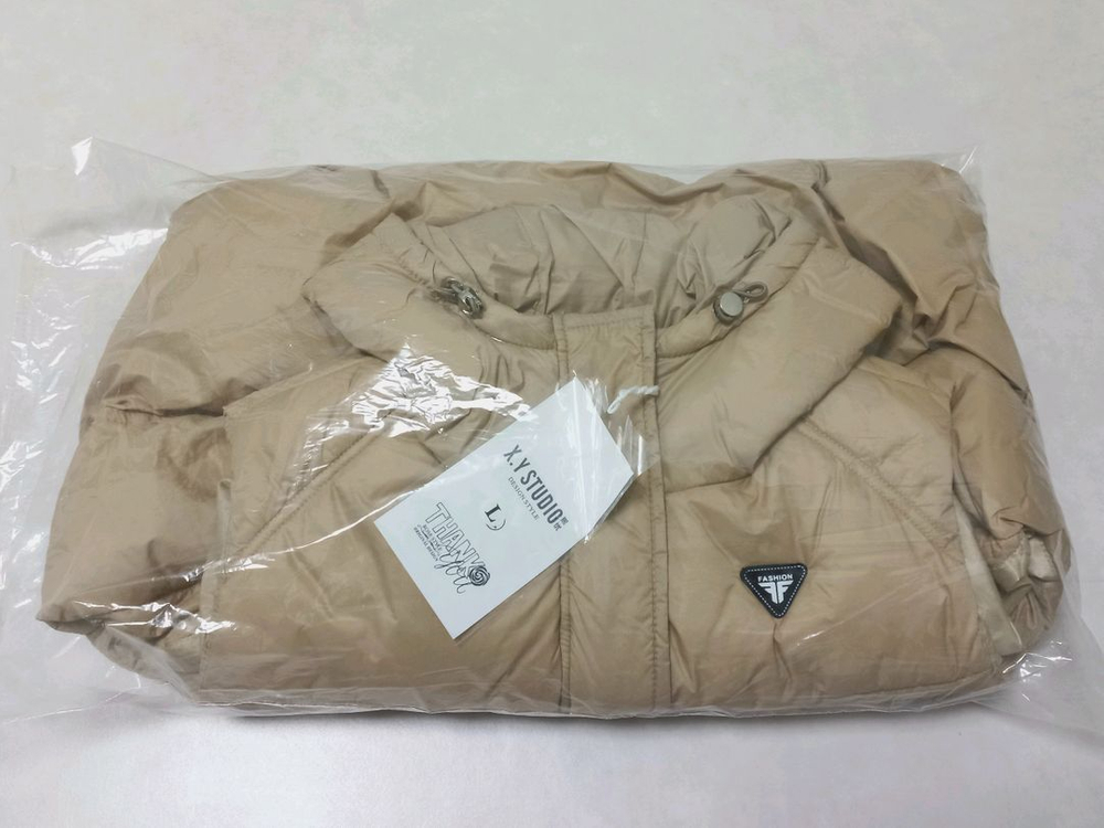 후드 조끼 베이지--1